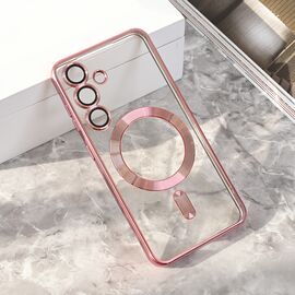 Futrola Magsafe Lux - Samsung S931 Galaxy S25 roze.