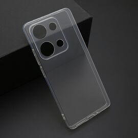 Silikonska futrola ultra tanka (skin) PROTECT - Xiaomi Redmi Note 14S 4G providna (bela) (MS).