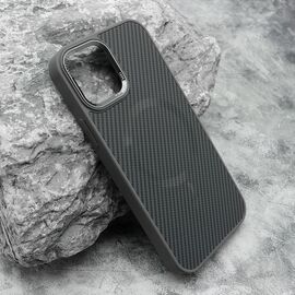 Futrola CARBON MagSafe - iPhone 12/12 Pro (6.1) siva (big camera) (MS).