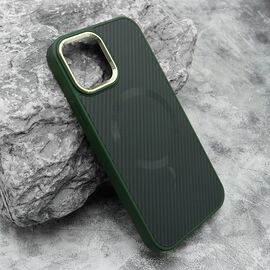 Futrola CARBON MagSafe - iPhone 12/12 Pro (6.1) zelena (big camera) (MS).
