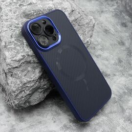 Futrola CARBON MagSafe - iPhone 15 Pro Max (6.7) plava (small camera) (MS).