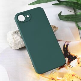 Futrola Teracell Soft Velvet - iPhone 16e 6.1 tamno zelena.