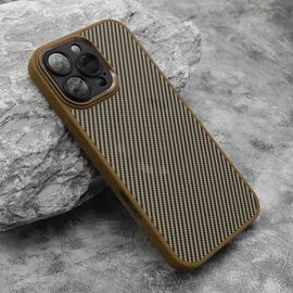 Futrola CARBON MagSafe - iPhone 16 Pro Max (6.9) zlatna (small camera) (MS).