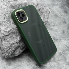 Futrola CARBON MagSafe - iPhone 11 (6.1) zelena (small camera) (MS).