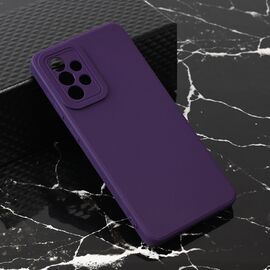 Silikonska futrola Teracell Giulietta - Samsung A525 Galaxy A52 4G/A526 Galaxy A52 5G/A528B Galaxy A52s 5G mat tamno ljubicasta.