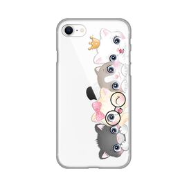 Silikonska futrola PRINT Skin - iPhone 7/8/SE (2020)/SE (2022) Cats.