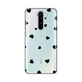 Silikonska futrola PRINT Skin - Xiaomi Redmi Note 8 Pro Hearts.