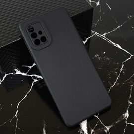Silikonska futrola Teracell Giulietta - Samsung A715F Galaxy A71 mat crna.
