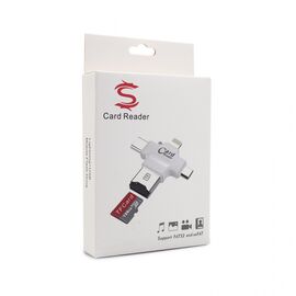 Citac kartica - iPhone + Type C + micro USB + USB.