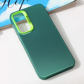 Futrola providna - Samsung A356B Galaxy A35 5G zelena.
