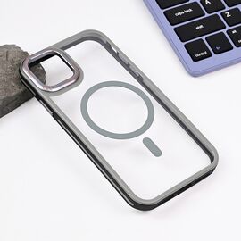 Futrola Magsafe Trendy - iPhone 11 6.1 siva.