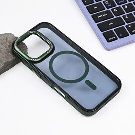 Futrola Magsafe Trendy - iPhone 16 Pro zelena.