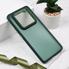 Futrola Shining Camera - Xiaomi Redmi Note 14 Pro 5G tamno zelena.