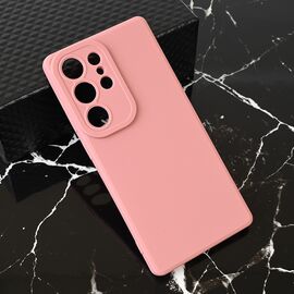 Silikonska futrola Teracell Giulietta - Samsung S938 Galaxy S25 Ultra mat tamno roze.