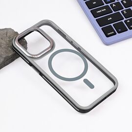 Futrola Magsafe Trendy - iPhone 15 Pro 6.1 siva.