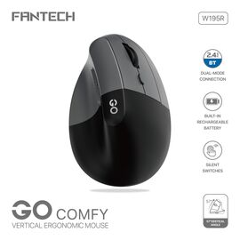 Mis Wireless Fantech W195R GO comfy sivi.