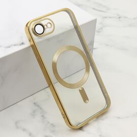 Futrola CAMERA PROTECT MagSafe - iPhone 16e zlatna (MS).