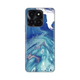 Silikonska futrola PRINT - Huawei Honor X6a Blue Marble.