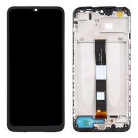LCD displej (ekran) - Xiaomi Redmi 9A/ 9C + touchscreen black (crni) + frame black CHO.