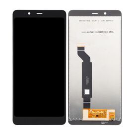 LCD displej (ekran) - Nokia 3.1 Plus + touchscreen crni CHO.