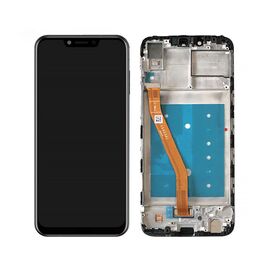 LCD displej (ekran) - Huawei Honor Play + touchscreen + frame black (crni).