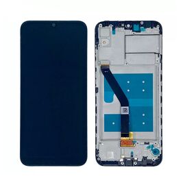 LCD displej (ekran) - Huawei Y6 (2019) + touchscreen + frame black (crni).