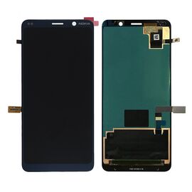 LCD displej (ekran) - Nokia 9 Pure View+touchscreen tamno plavi OEM.