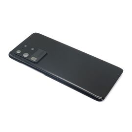 Poklopac baterije - Samsung G988F Galaxy S20 Ultra + staklo kamere black (crni) (NO LOGO) (MS).