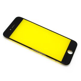 Staklo touchscreen-a - iPhone 8/SE (2020) sa frejmom black (crni) (MS).