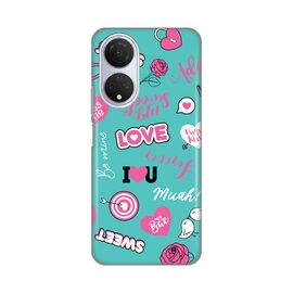 Silikonska futrola PRINT - Huawei Honor X7 Love.