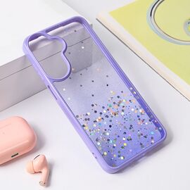 Futrola Frame Glitter - Samsung A266 Galaxy A26 5G ljubicasta.
