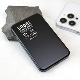 Univerzalna Back Up Baterija prenosiva baterija Magsafe Oxpower PD W52 5000mAh crna.