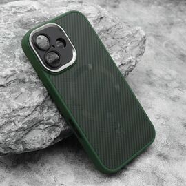 Futrola CARBON MagSafe - iphone 16 (6.1) zelena (small camera) (MS).