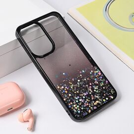 Futrola Frame Glitter - Samsung A566 Galaxy A56 5G crna.