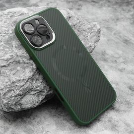 Futrola CARBON MagSafe - iPhone 16 Pro Max (6.9) zelena (small camera) (MS).