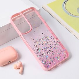 Futrola Frame Glitter - Samsung A165F Galaxy A16 roze.