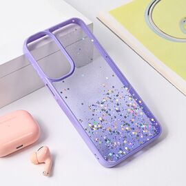 Futrola Frame Glitter - Samsung A165F Galaxy A16 ljubicasta.