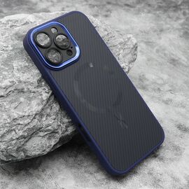 Futrola CARBON MagSafe - iPhone 16 Pro Max (6.9) plava (small camera) (MS).
