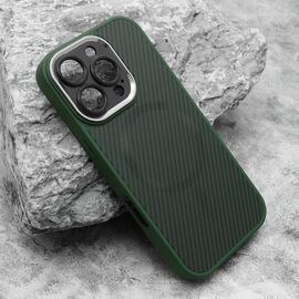Futrola CARBON MagSafe - iPhone 16 Pro (6.3) zelena (small camera) (MS).
