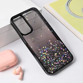 Futrola Frame Glitter - Samsung A256B Galaxy A25 crna.