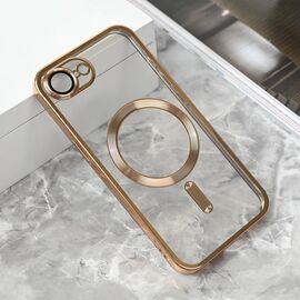 Futrola Magsafe Lux - iPhone 16E zlatna.