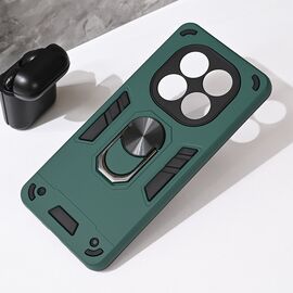 Futrola Hard Ring - Xiaomi Redmi Note 14 Pro 5G (EU) tamno zelena.