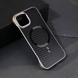 Futrola Magsafe Carbon - iPhone 15 6.1 crna.