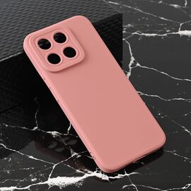 Silikonska futrola Teracell Giulietta - Huawei Honor X8c mat tamno roze.