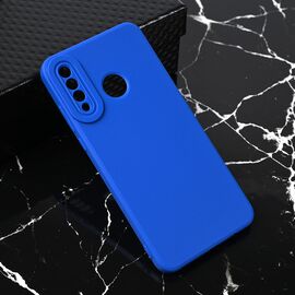 Silikonska futrola Teracell Giulietta - Huawei P30 Lite mat plava.