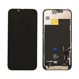 LCD displej (ekran) - iPhone 13 + touchscreen black (crni) Soft OLED (JK).