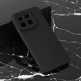 Silikonska futrola Teracell Giulietta - Huawei Honor X8c mat crna.