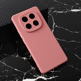 Silikonska futrola Teracell Giulietta - Xiaomi Redmi Note 14 Pro 4G mat tamno roze.
