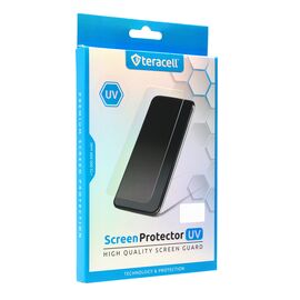 Zastitno Staklo Tempered glass Premium UV Glue Full Cover + Lampa - Motorola Edge 50 Pro.