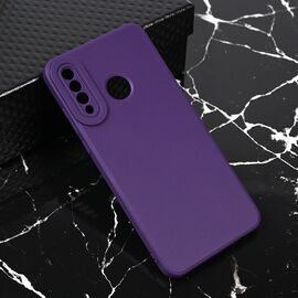 Silikonska futrola Teracell Giulietta - Huawei P30 Lite mat tamno ljubicasta.